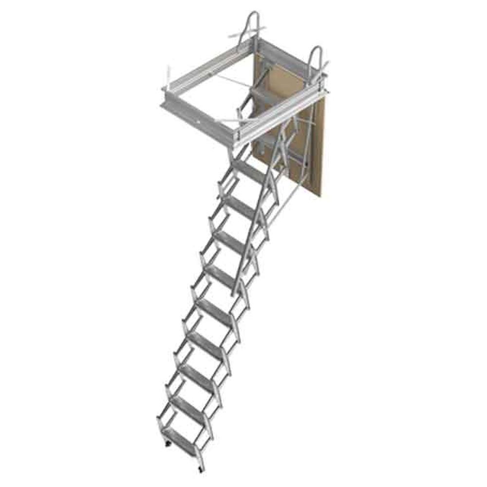 scala retrattile a pantografo