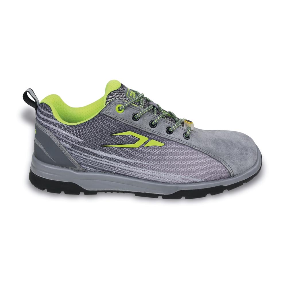 scarpe active s1p in mesh ad alta traspirazione e pelle scamosciata con supporto di stabilità al tallone beta 7316ng