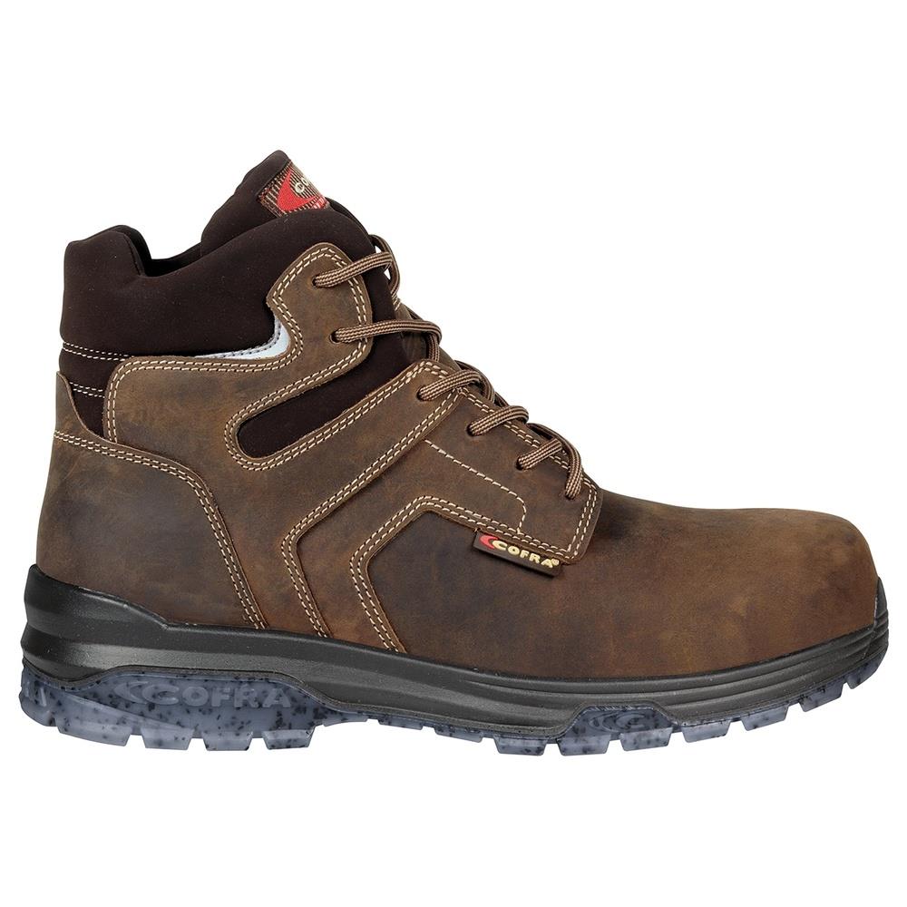 scarpe alte cofra pop brown s3s ci fo sr 20720-n00