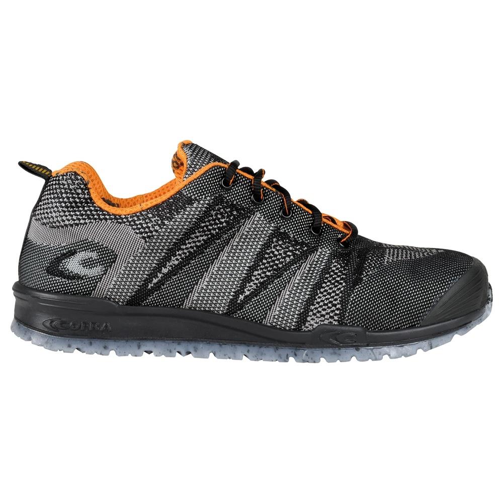 scarpe cofra fluent black/orange s1ps fo sr 78800-n02