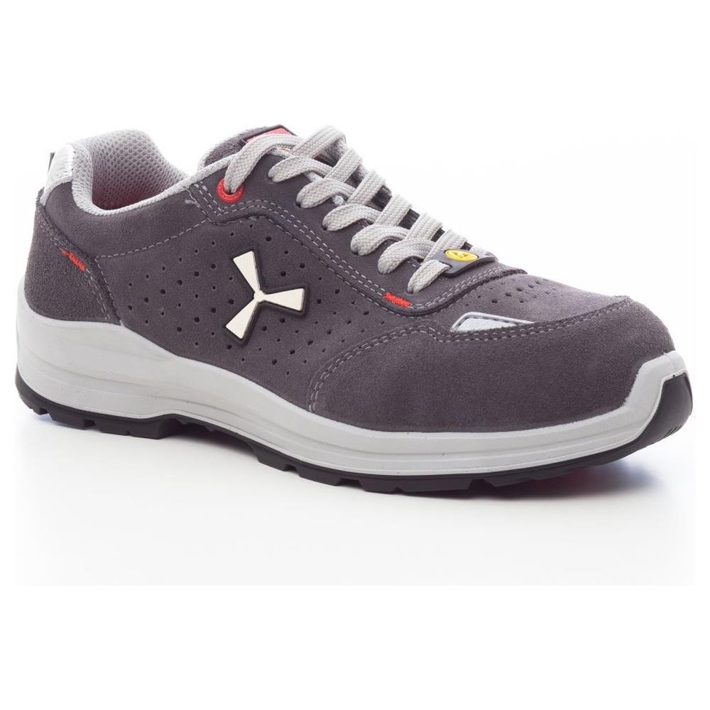 scarpe payper get fresh low ld s1p-sue steel grey 35