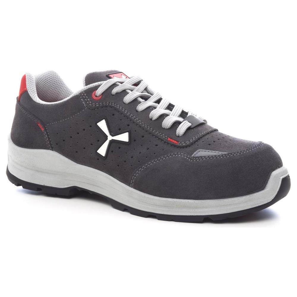 scarpe payper get fresh low s1p-sue steel grey 39