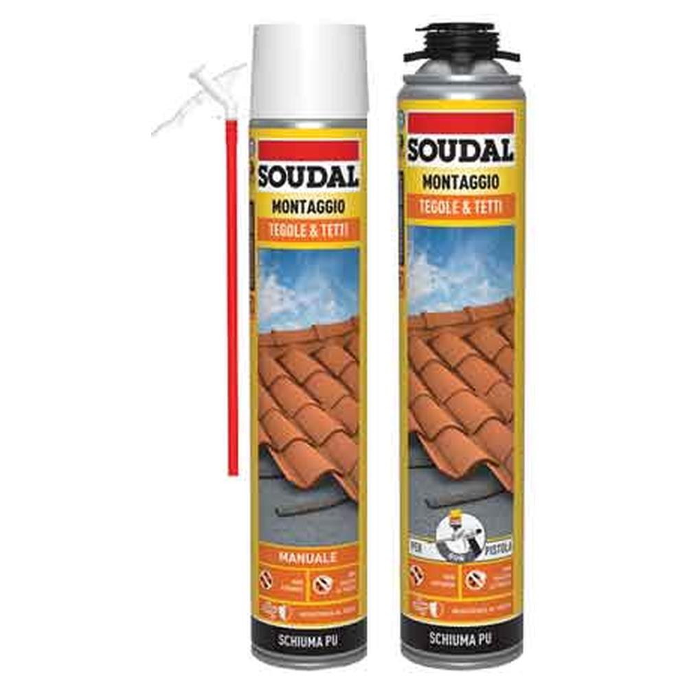 schiuma poliuretanica tegole e tetti soudal