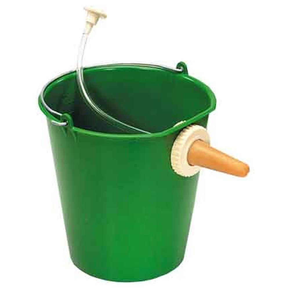 secchio con poppatoio per vitelli 10 lt