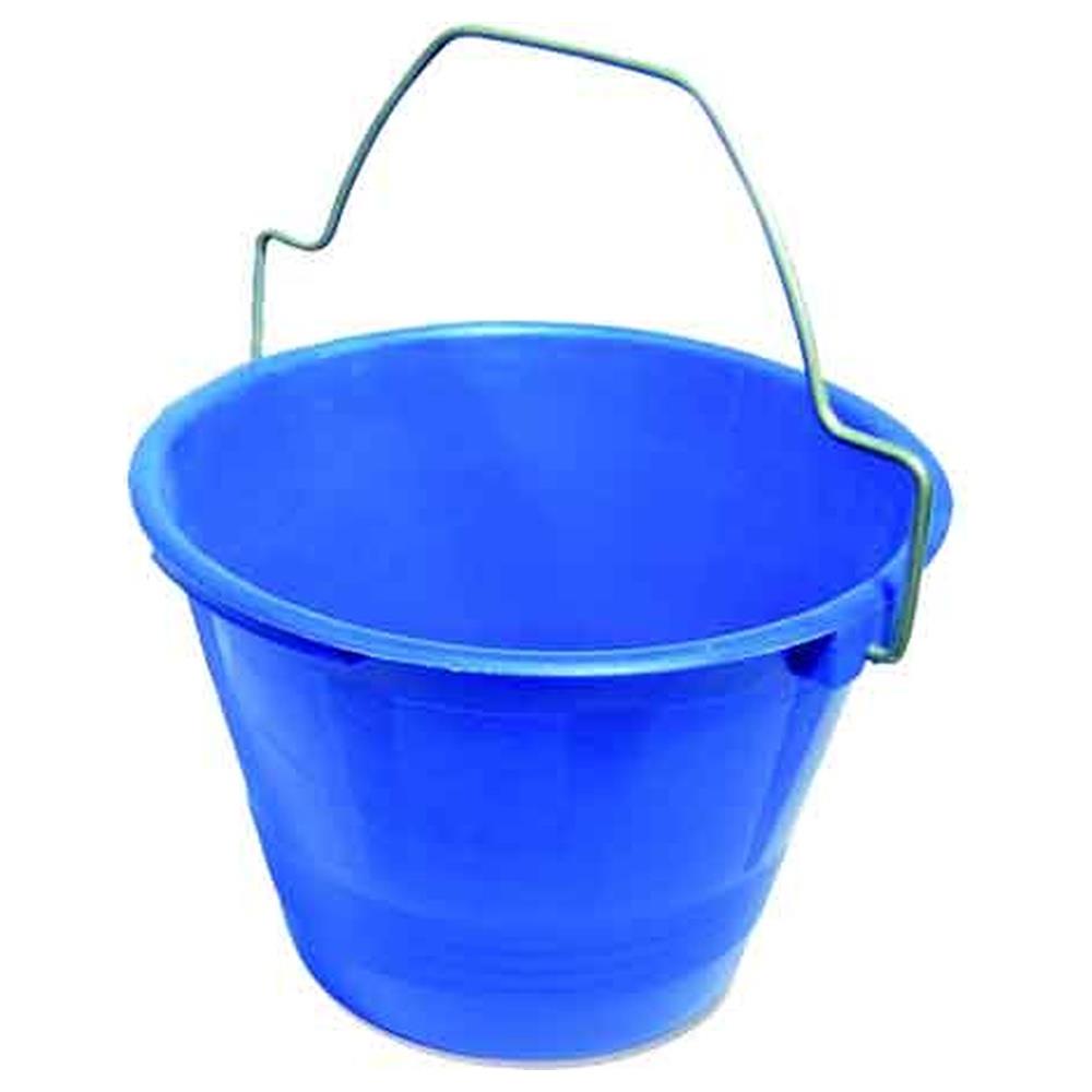 secchio muratore  antinfortunistico  12 lt colore blu