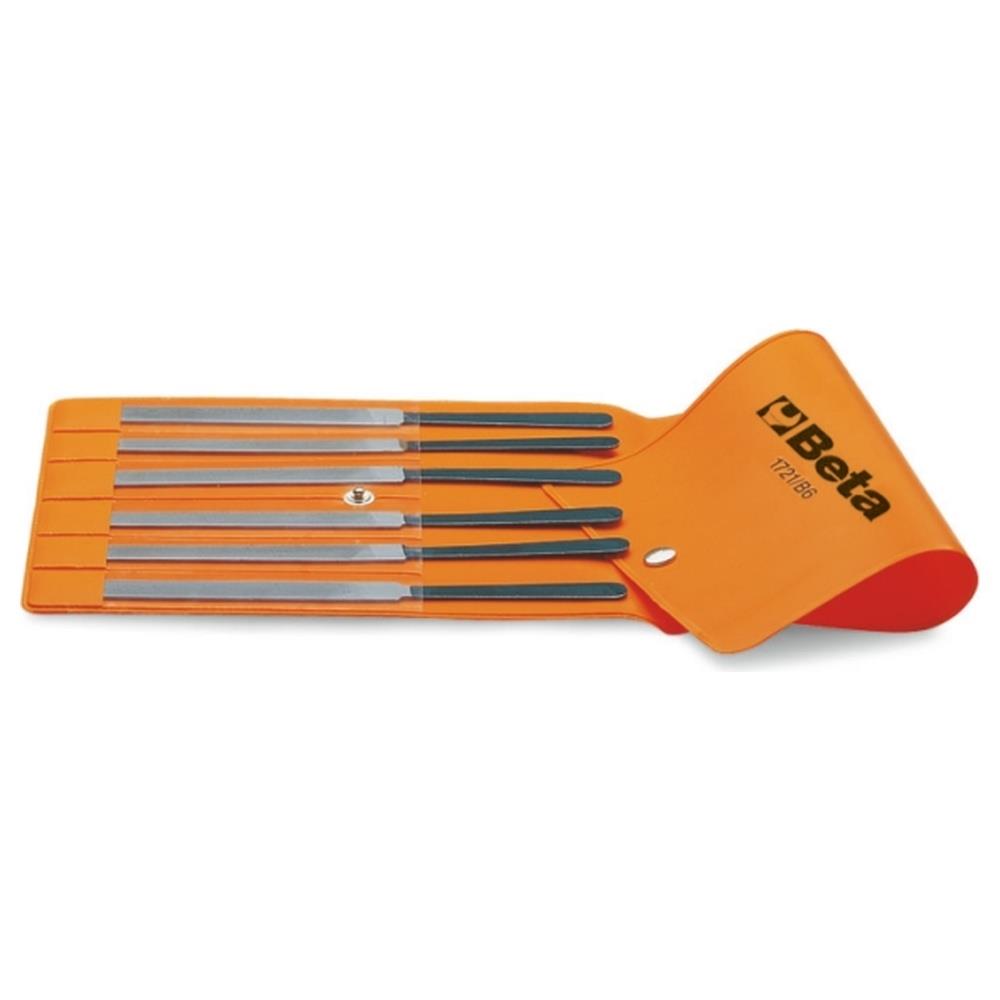 serie di 6 lime per contatti in busta beta 1721/b6