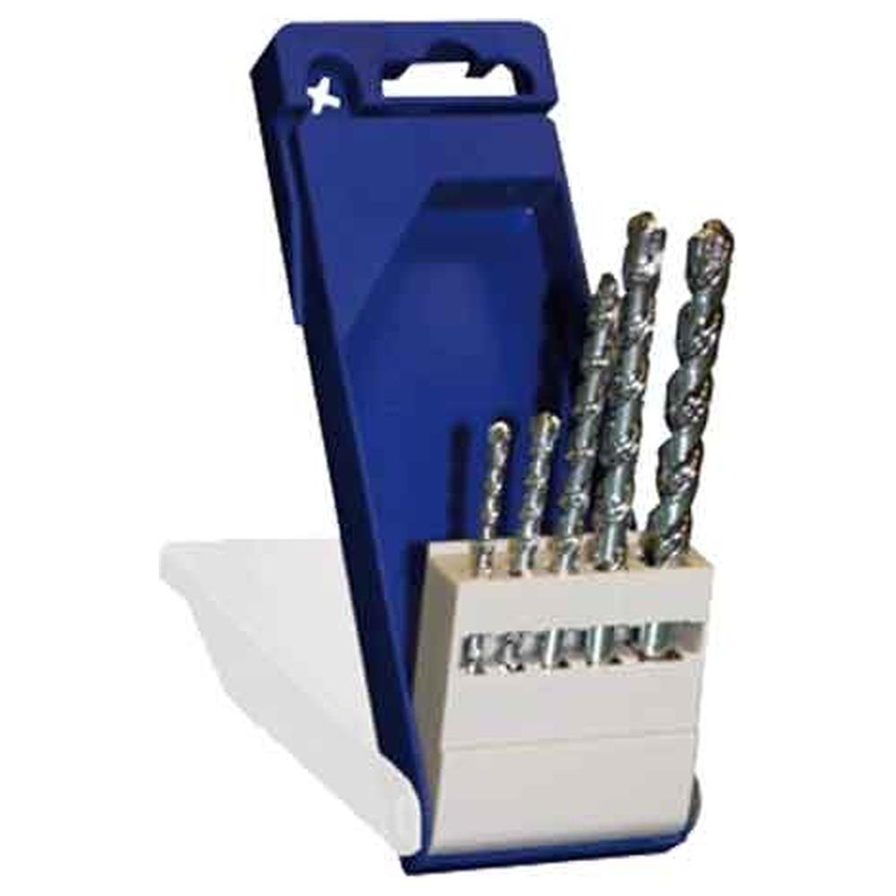 serie punte per muro 5 pezzi ecef 4÷10 mm