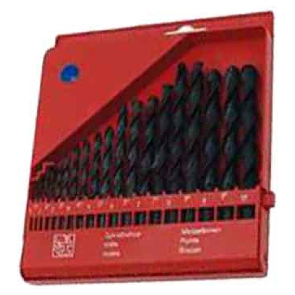 serie punte rullate per ferro in astuccio 19 pezzi - 1÷10 mm