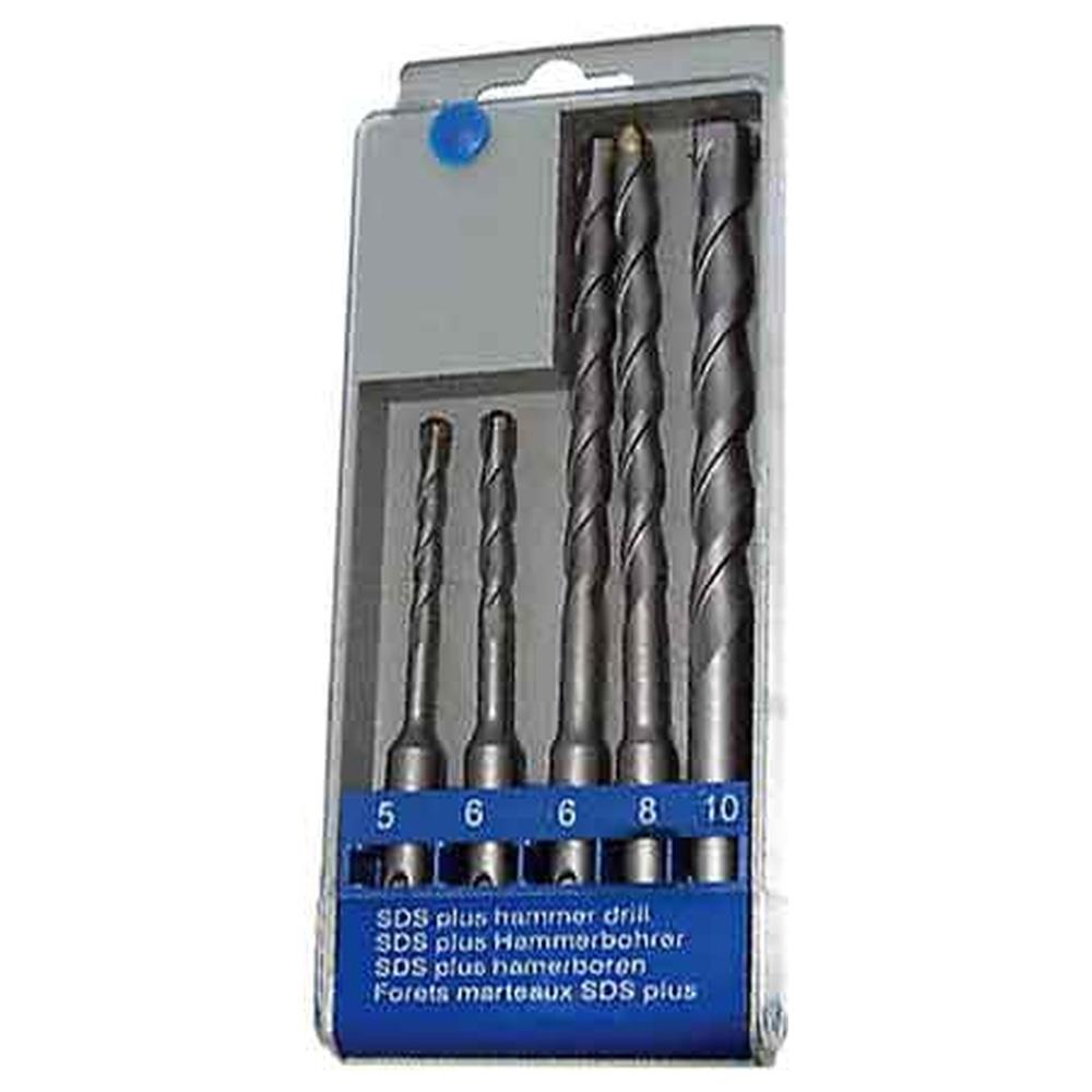 serie punte sds-plus 5 pezzi - 5÷10 mm