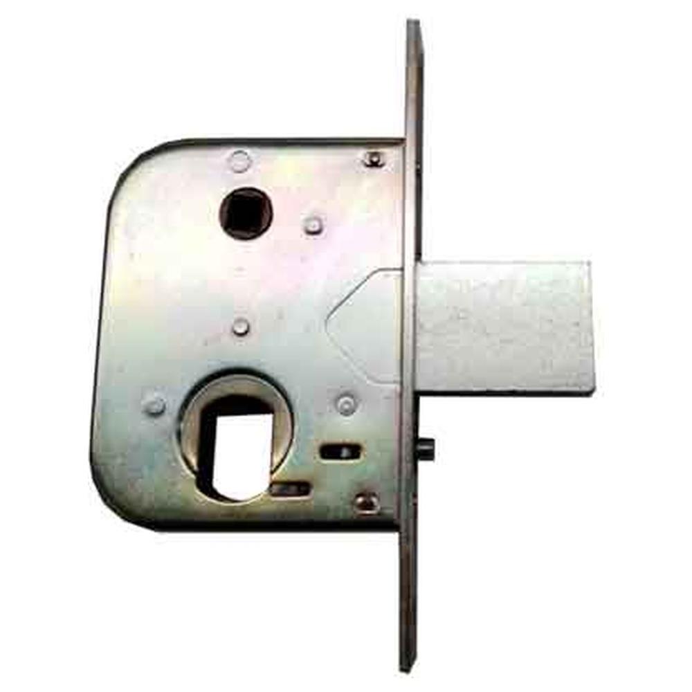 serratura ad infilare per cancelli art. 600 iseo e45 - scatola 83x105 mm