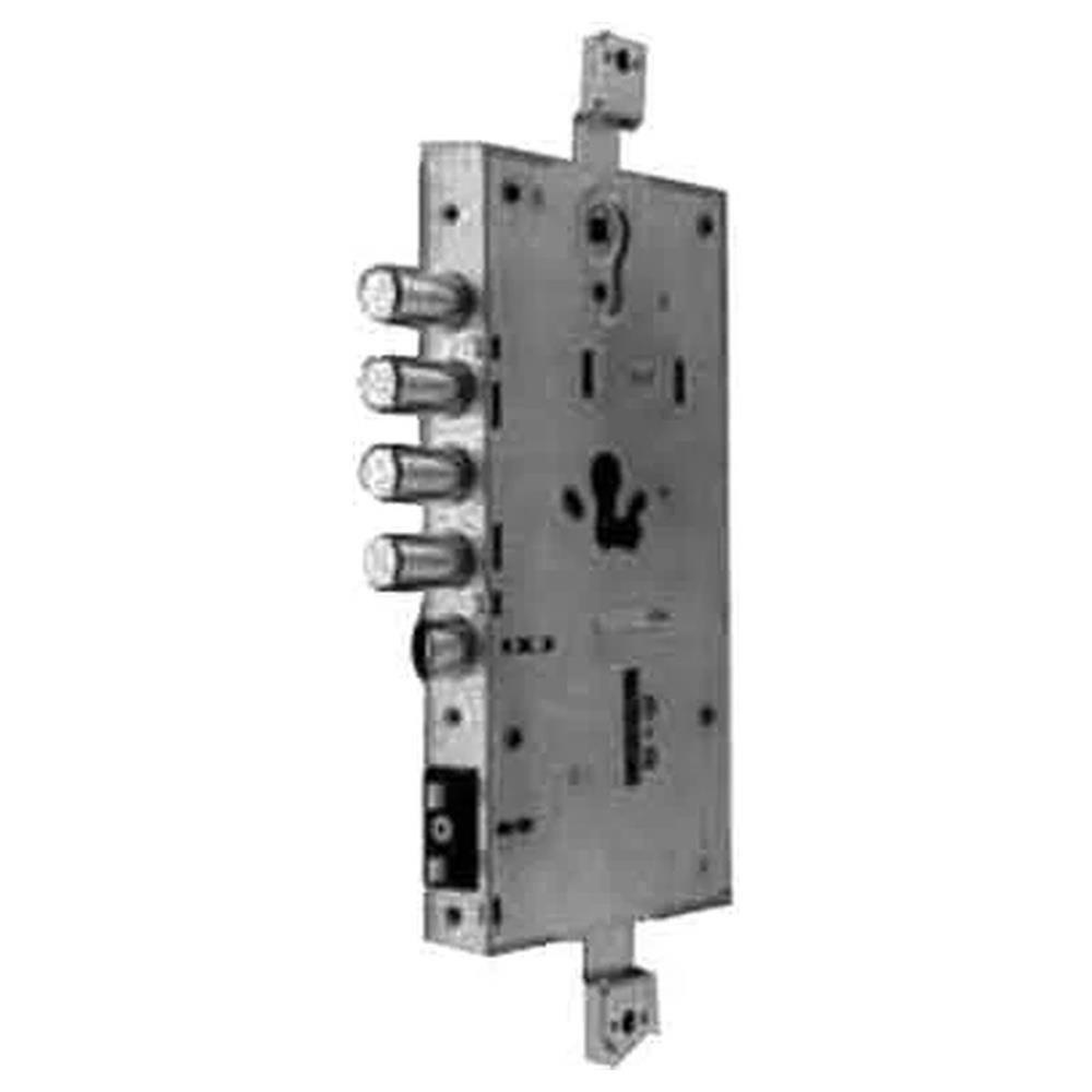 serratura elettronica motorizzata per porte blindate 'x1r smart' iseo e63 - scatola 136x262 mm