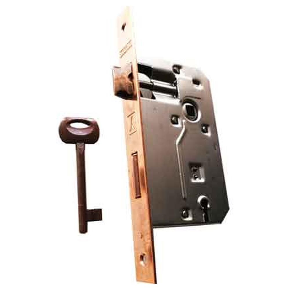 serratura per porte in legno 'patent' frontale bordo quadro bonaiti