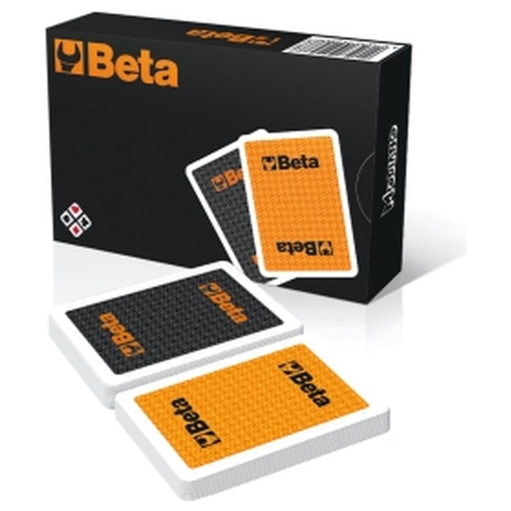 set 2 mazzi di 55 carte ramino modiano® betacollection 9526rmn