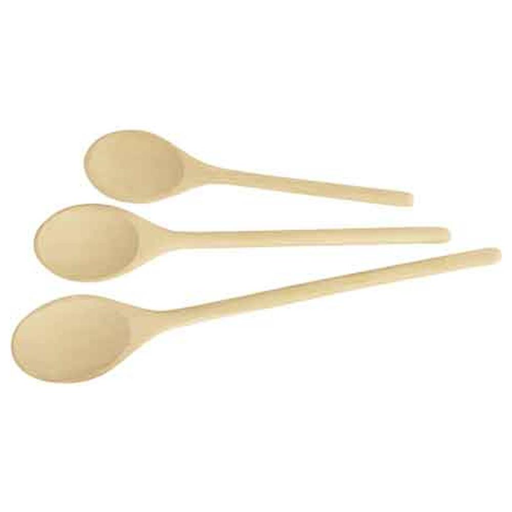 set 3 cucchiai ovali woody 20 cm - 25 cm - 30 cm