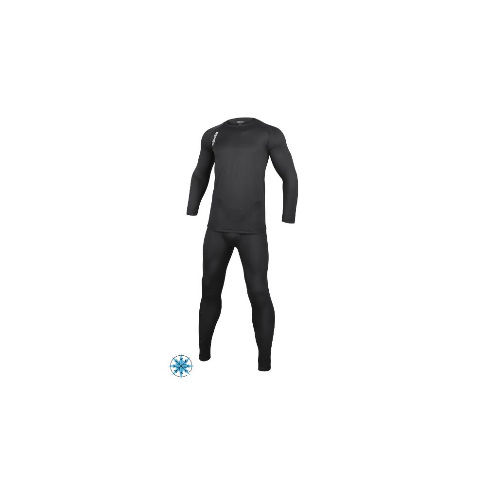 set abbigliamento intimo tecnico maglia intima tecnica maniche lunghe + calzamaglia intima tecnica beta 7996n xs-s