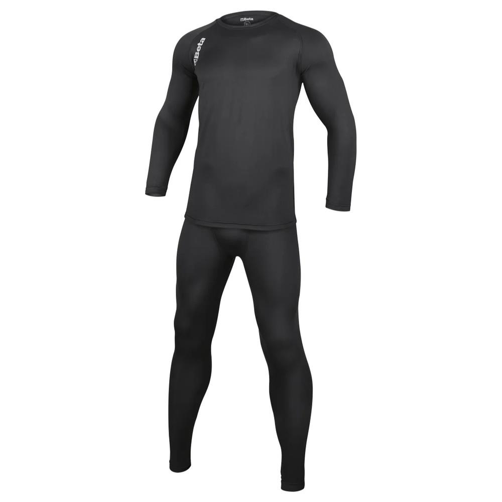 set abbigliamento intimo tecnico maglia intima tecnica maniche lunghe + calzamaglia intima tecnica beta 7996n
