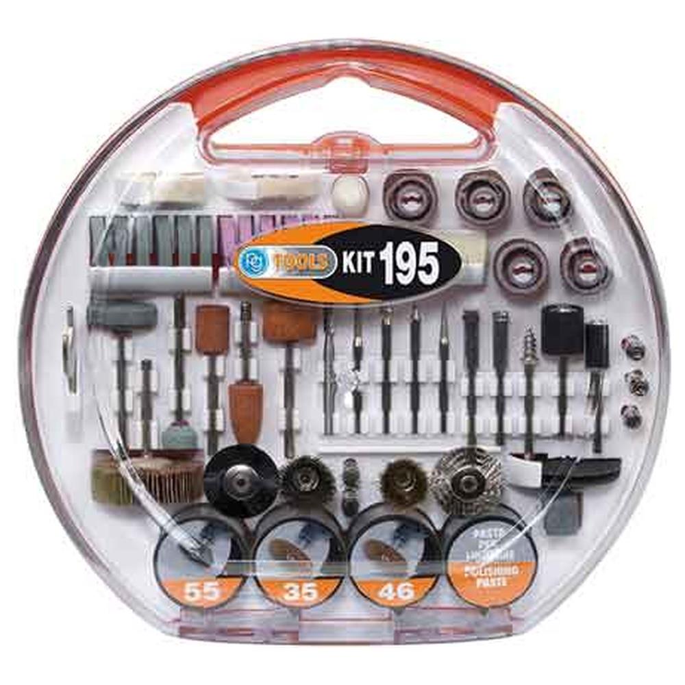 set accessori per mini trapano pg195a 195 pezzi