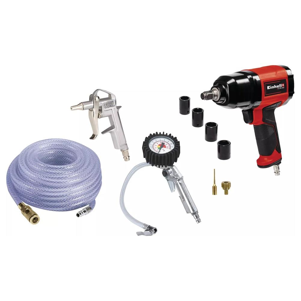 set einhell accessori per compressore 10 pz