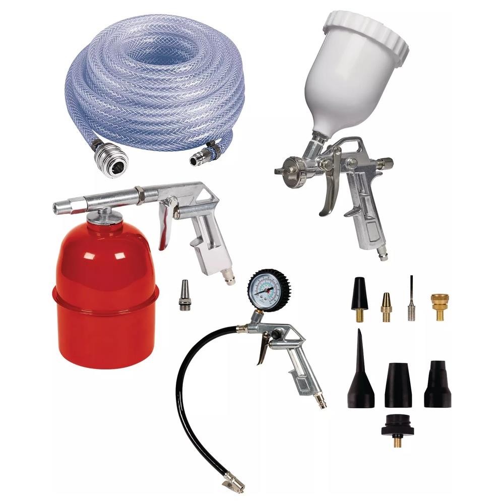 set einhell accessori per compressore 13 pz
