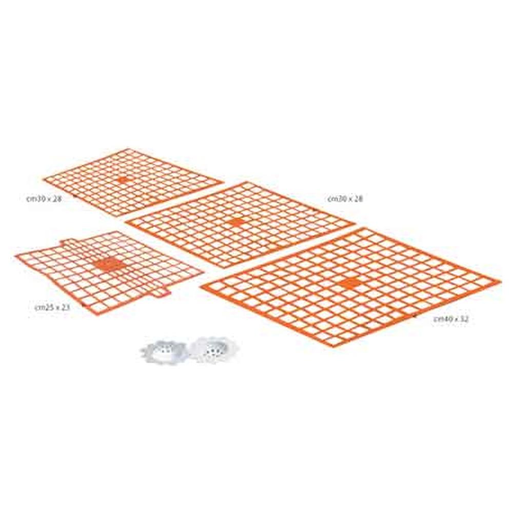 set griglie copri lavello confezione 3 pezzi