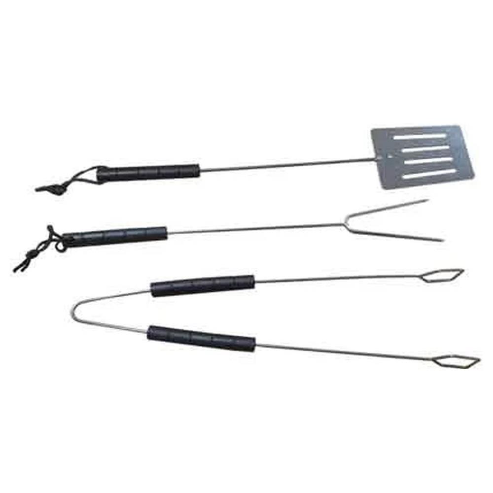 set per barbecue 3 pezzi cardinale