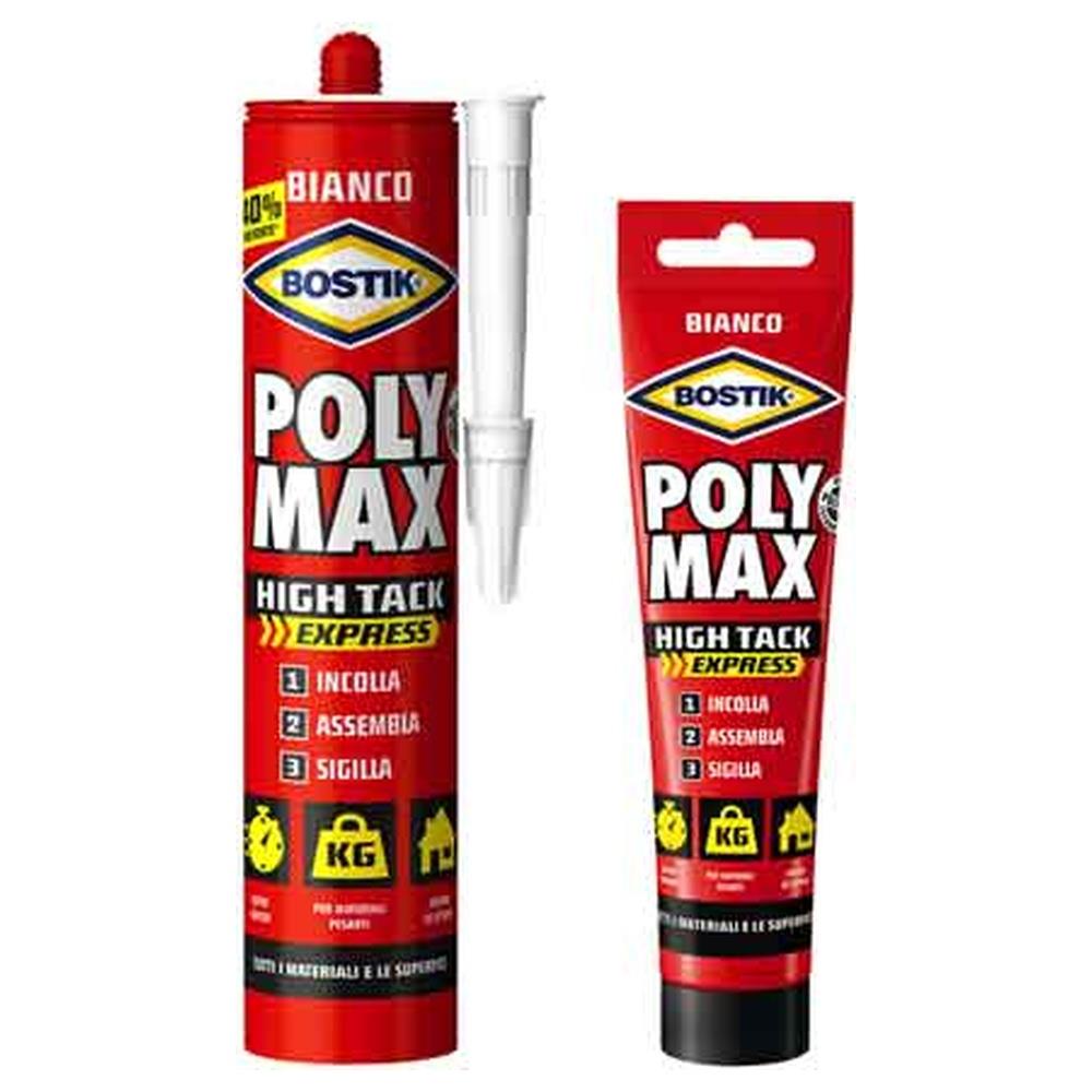 sigillante 'poly max high tack express bianco' bostik