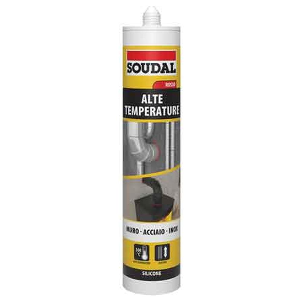 silicone alte temperature soudal