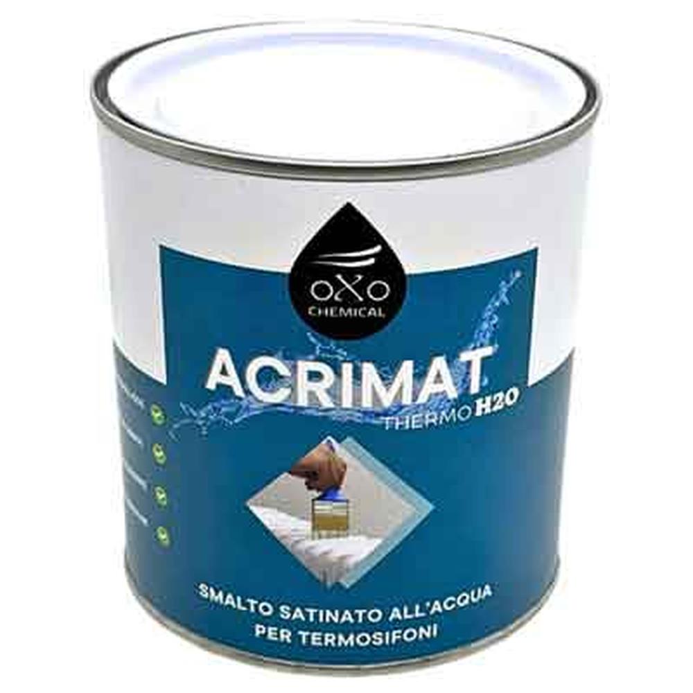 smalto per caloriferi all'acqua 750 ml - bianco satinato