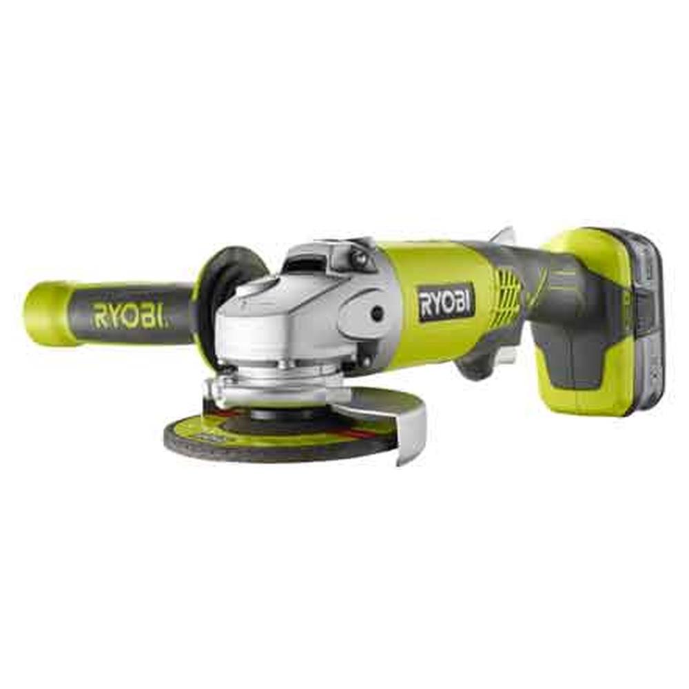 smerigliatrice angolare a batteria 'r18ag-140s' ryobi
