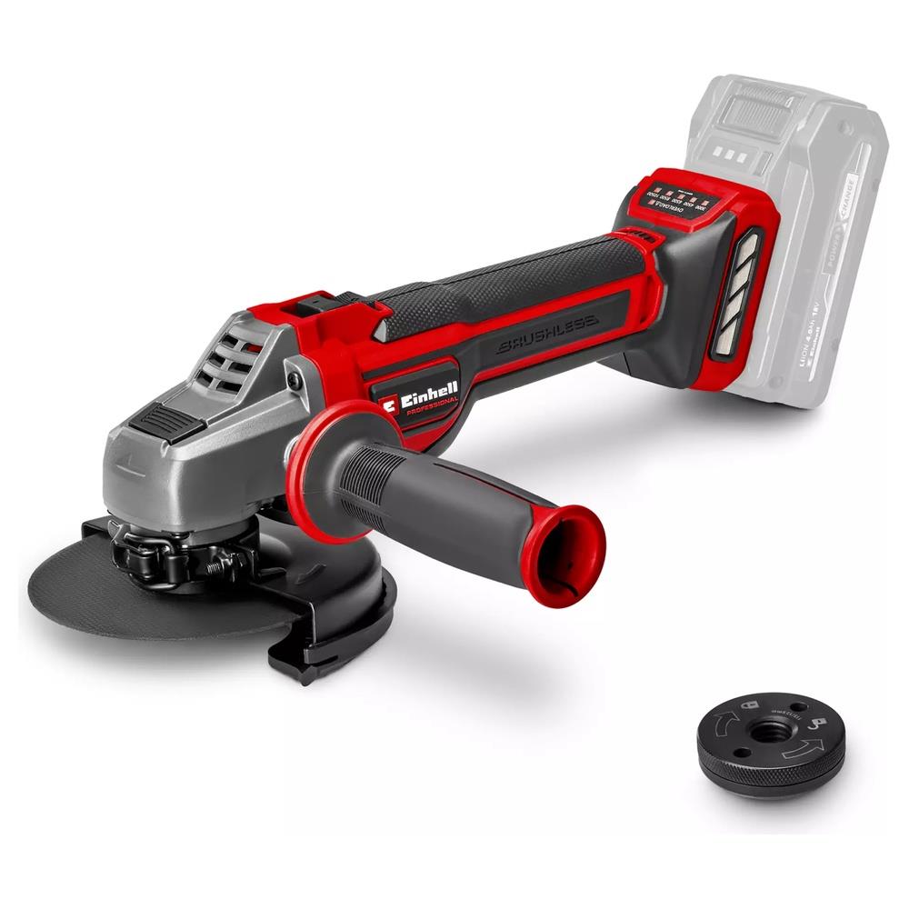 smerigliatrice einhell angolare a batteria tp-ag 18/125 ce q