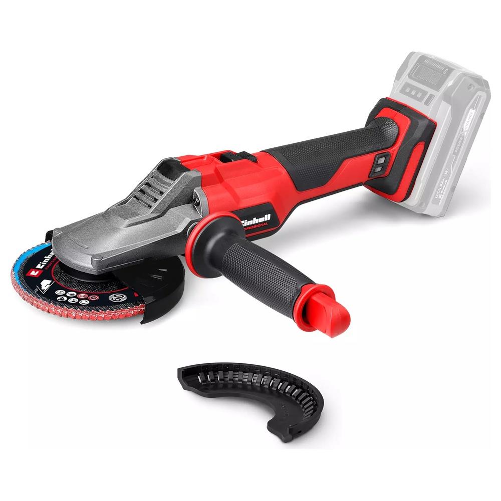 smerigliatrice einhell angolare a batteria tp-ag 18/125 f li bl - solo
