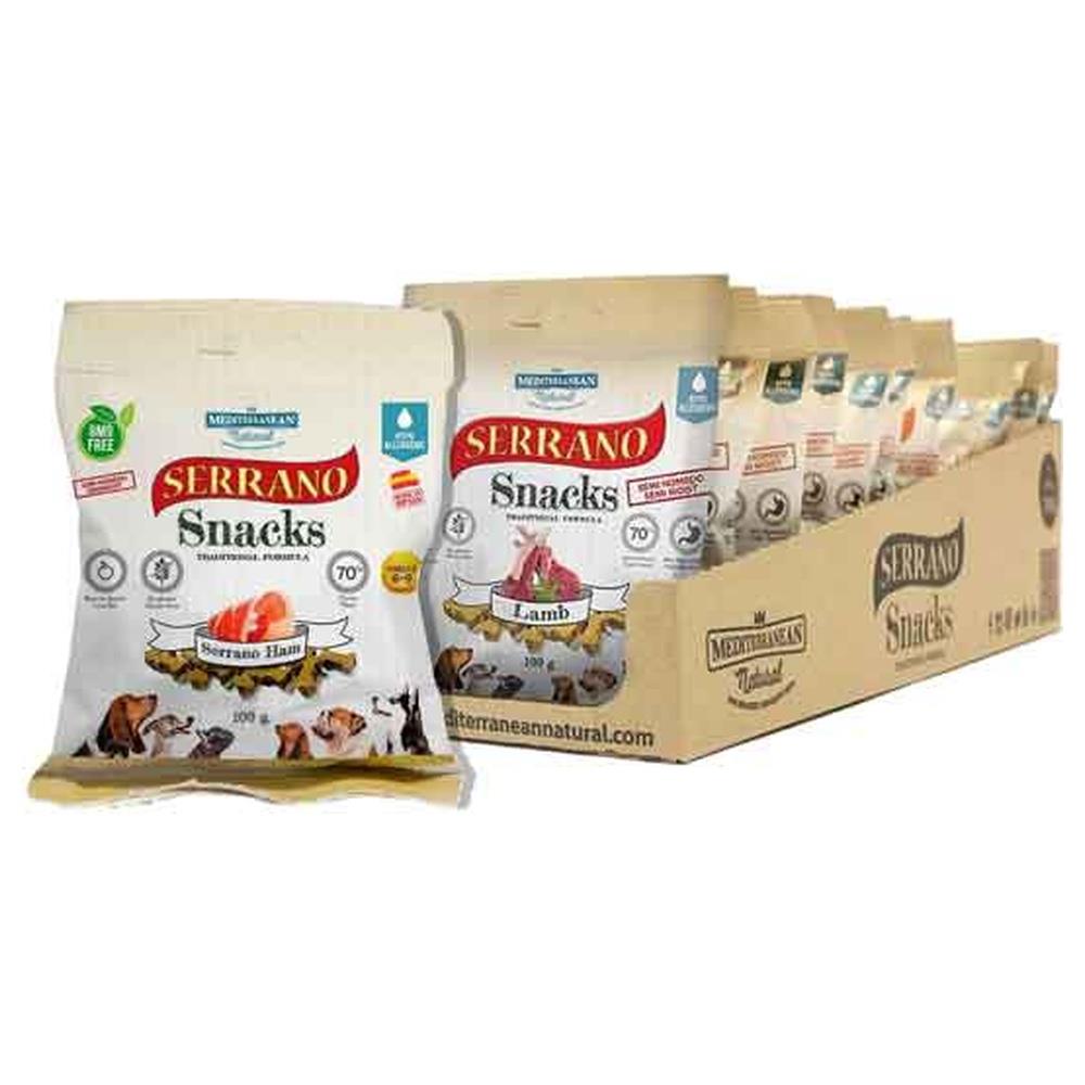 snack per cane 'premium' serrano
