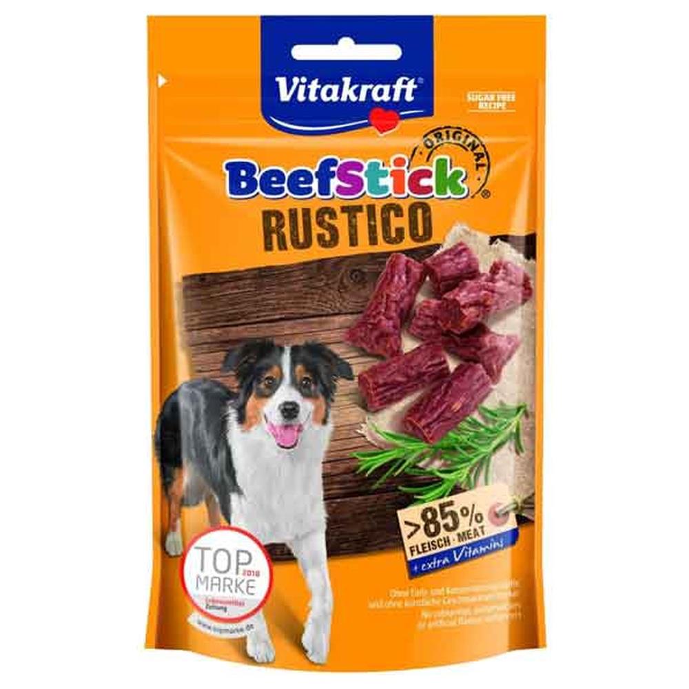 snack per cani 'beef stick rustico' vitakraft 55 gr - pz 7