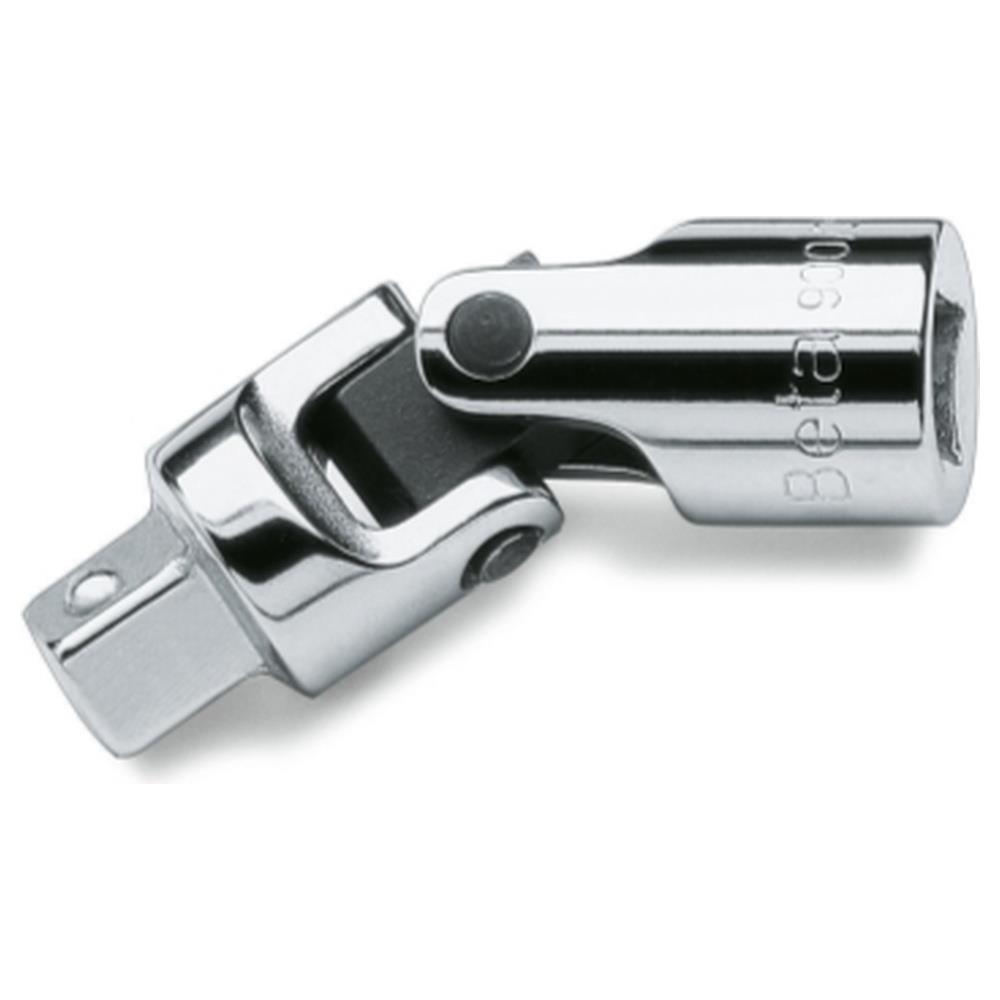 snodo con attacchi quadri, maschio e femmina 1/4" cromato beta 900/25k