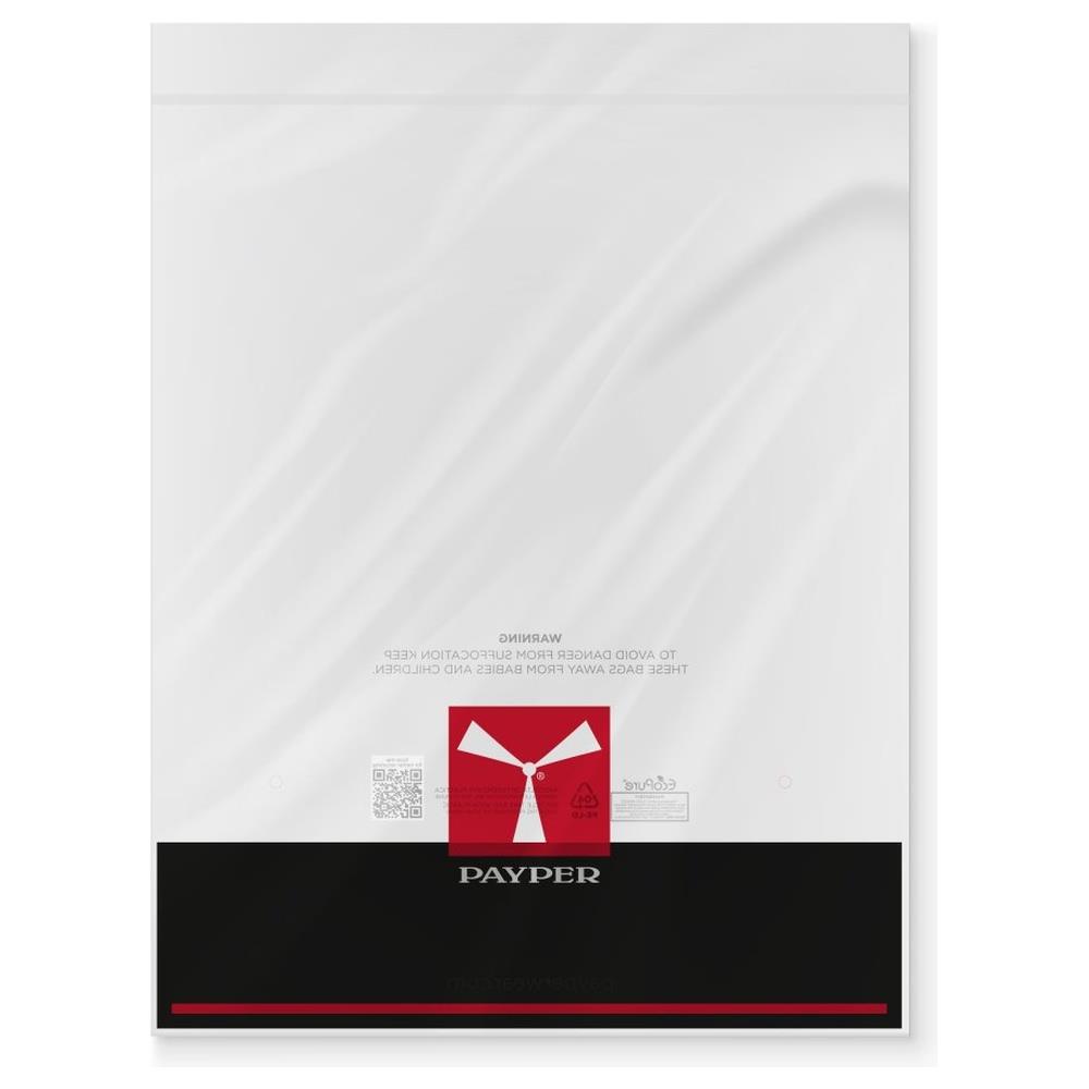 soft-shell payper pack polybag trasparente u