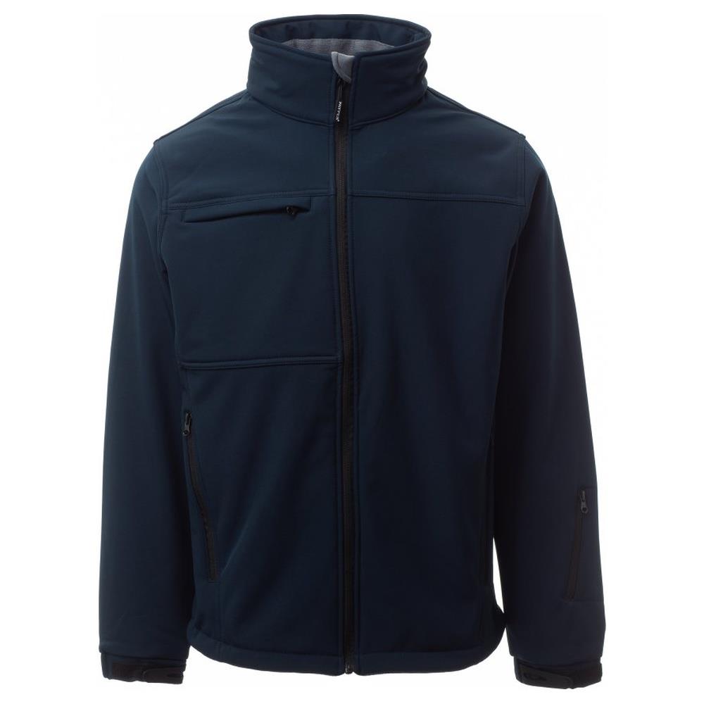 softshell con cappuccio payper alaska navy xs