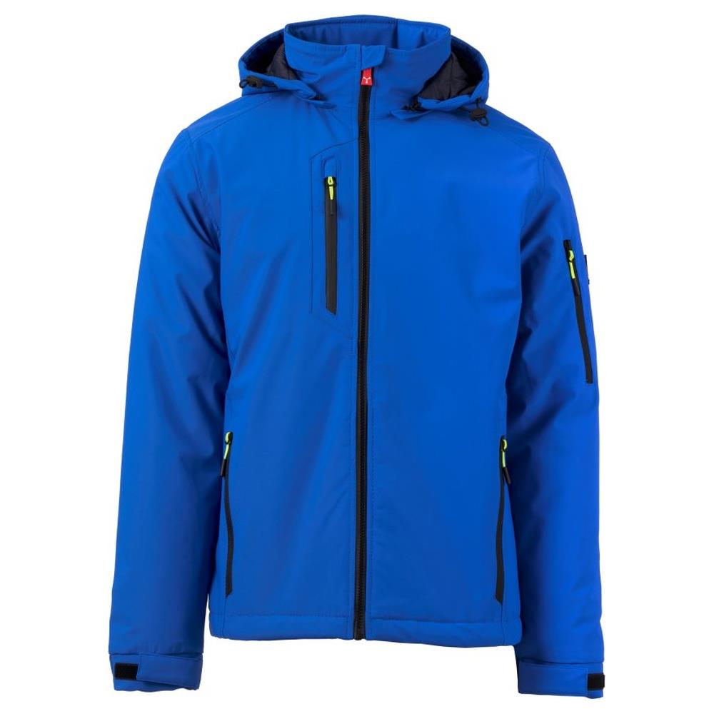softshell con cappuccio payper creek lite pad royal/navy xxs