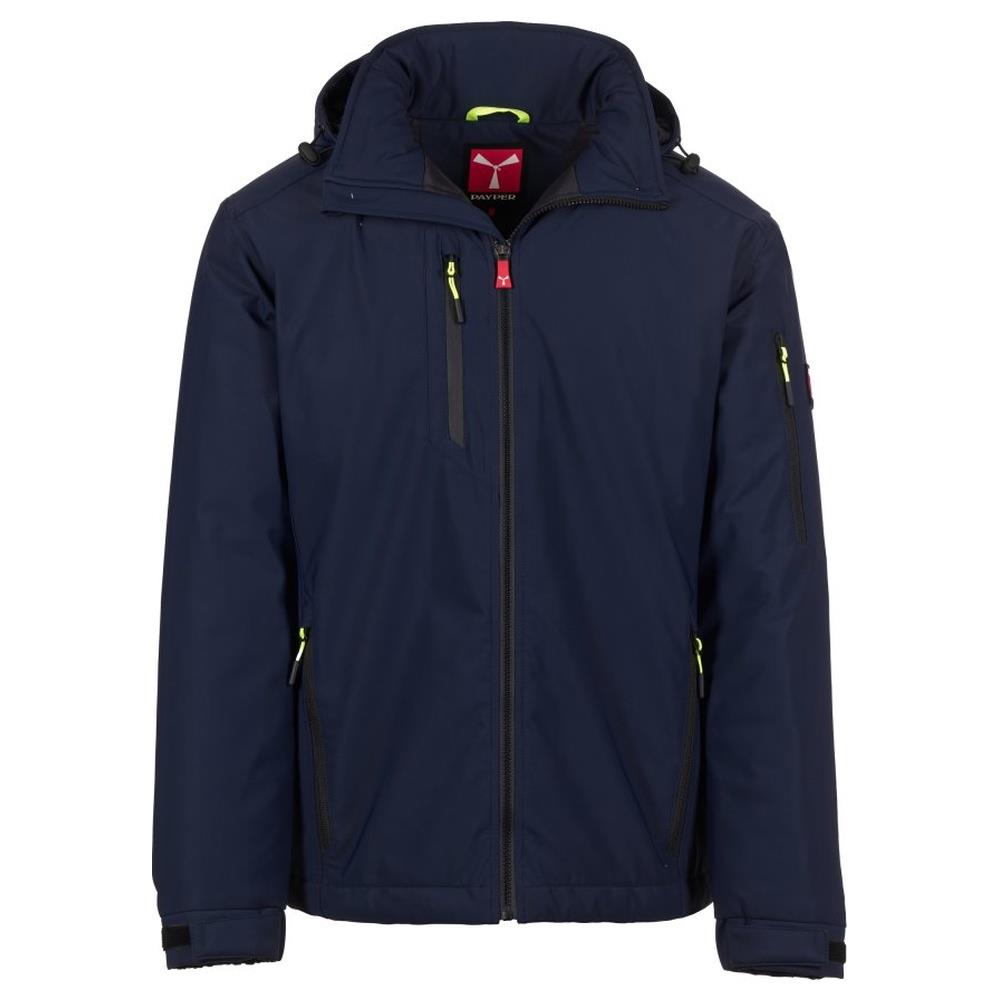softshell con cappuccio payper creek ultralite pad navy/nero xxs