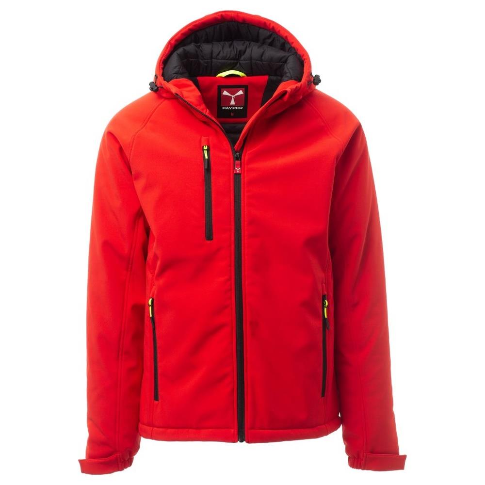 softshell con cappuccio payper gale pad