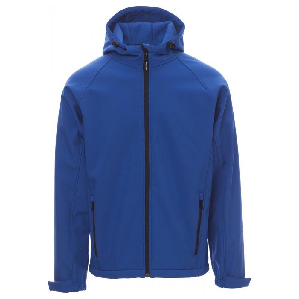 softshell con cappuccio payper gale royal xs