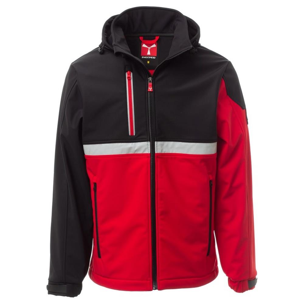 softshell con cappuccio payper wise pad