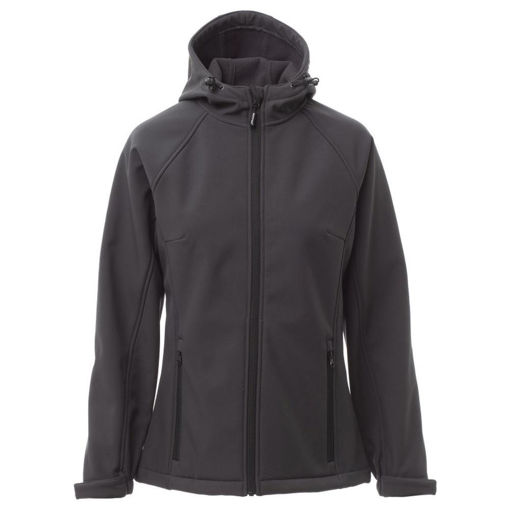softshell donna payper gale lady antracite xs