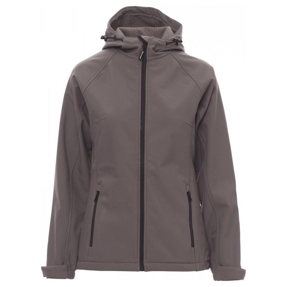 softshell donna payper gale lady steel grey xs