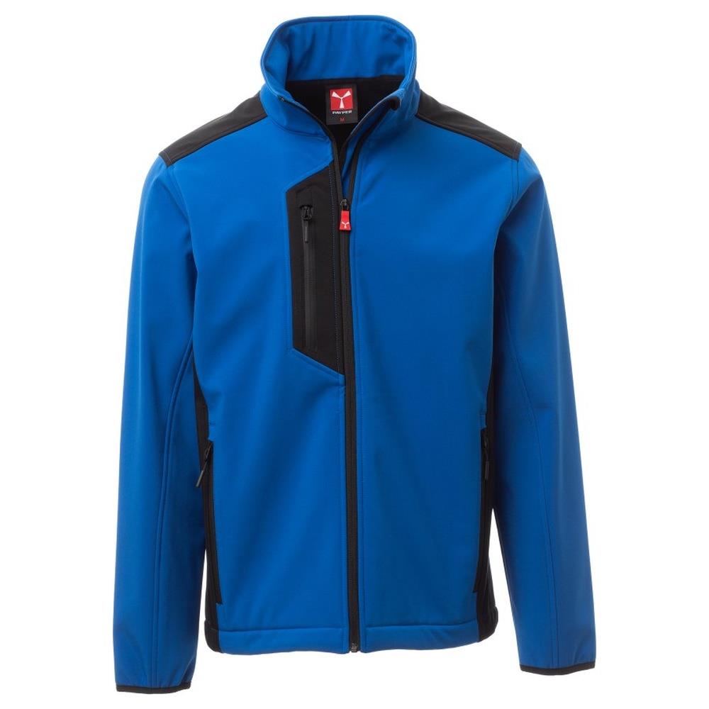 softshell leggero payper galway royal/nero xxs
