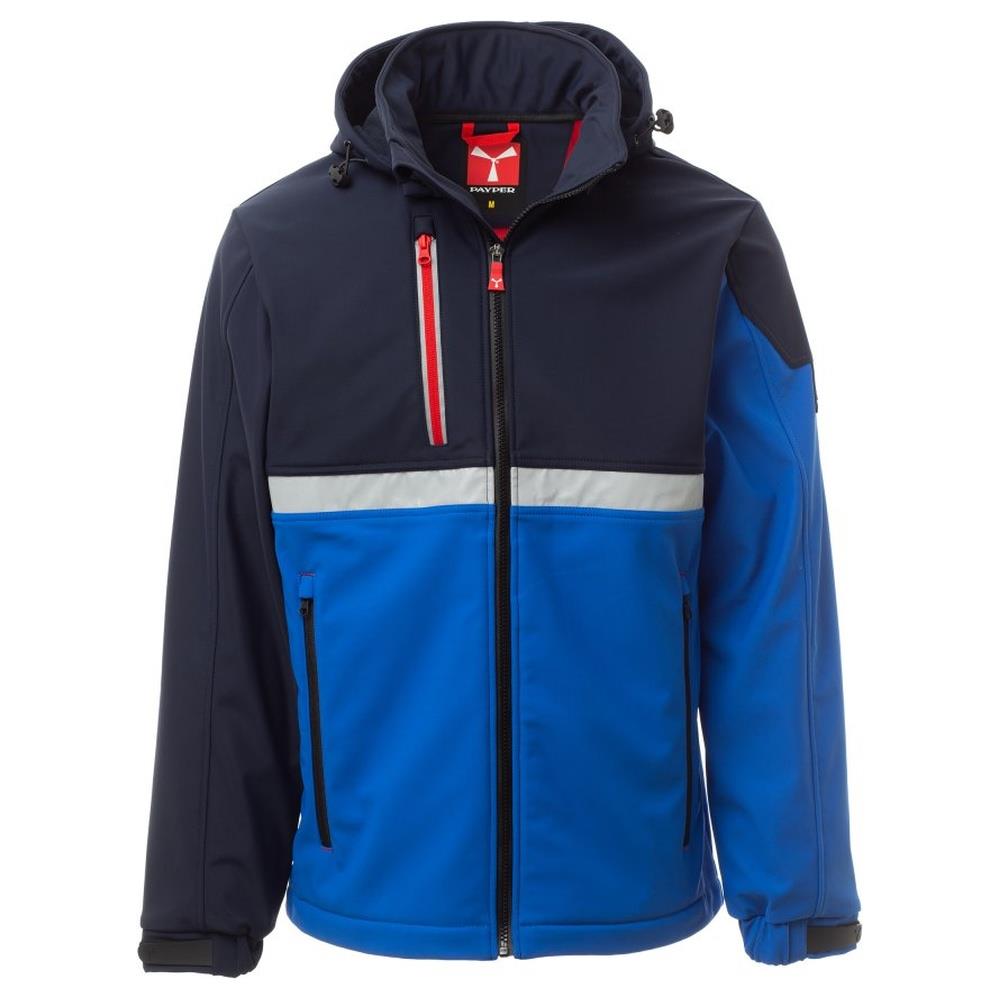 softshell leggero payper wise royal/navy xxs