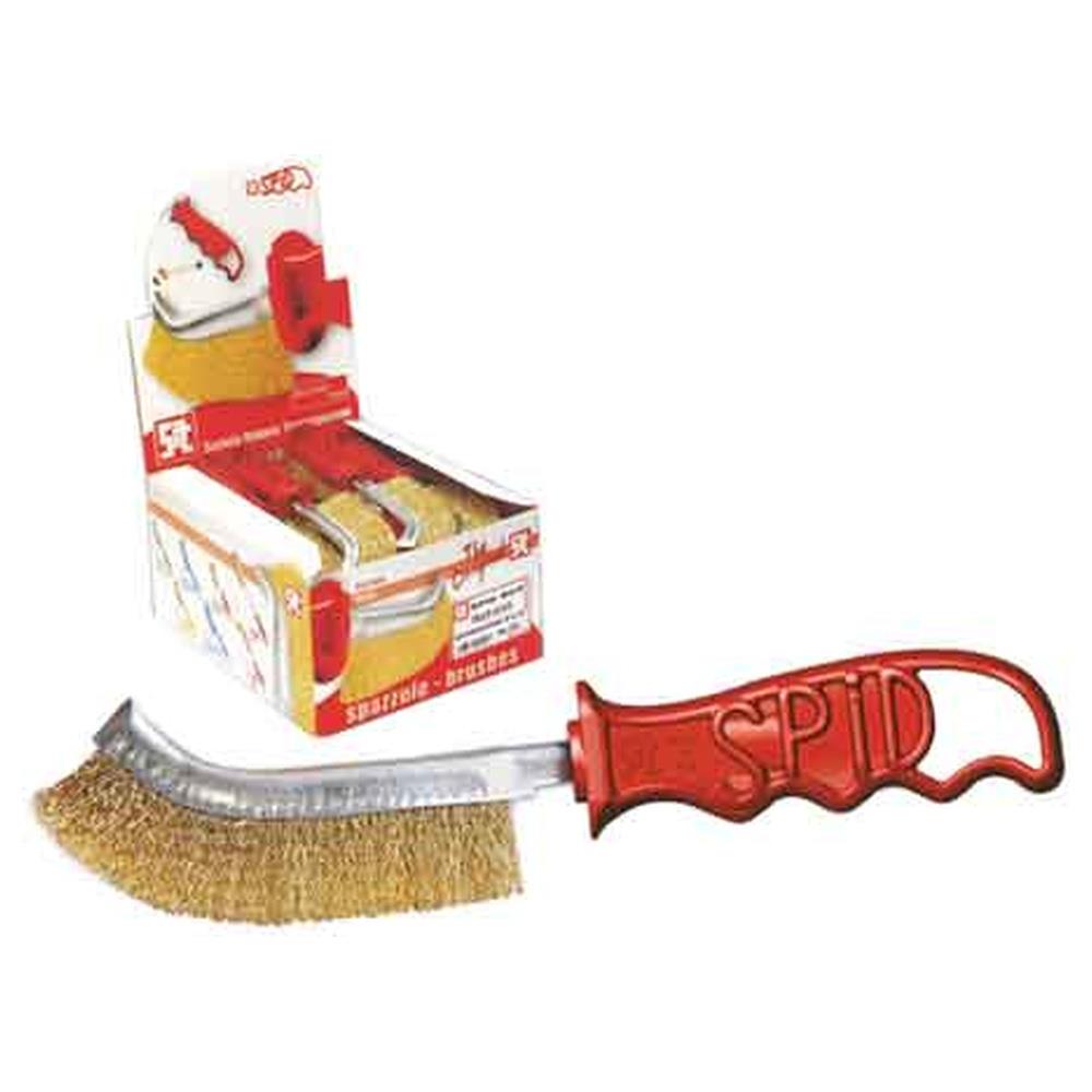 spazzola a mano spid in acciaio in box sit box 24 pezzi