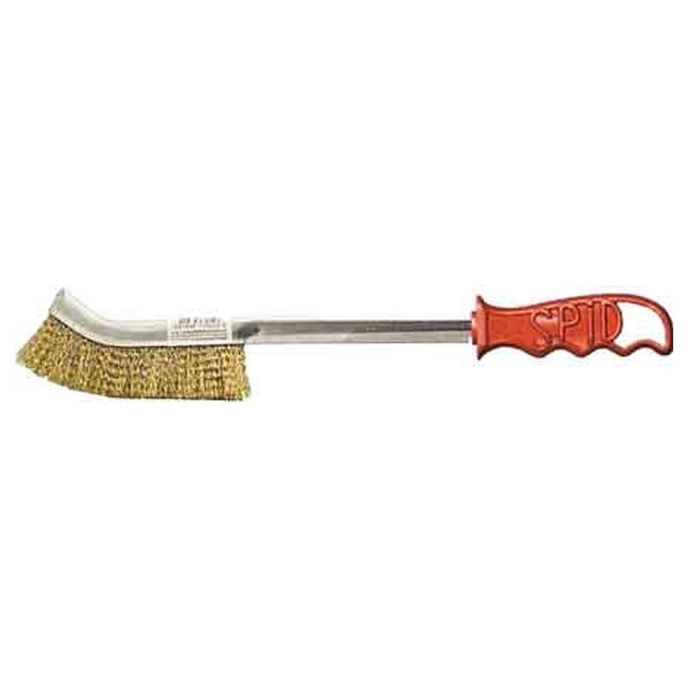 spazzola a mano spid lungo in acciaio sit 370 mm