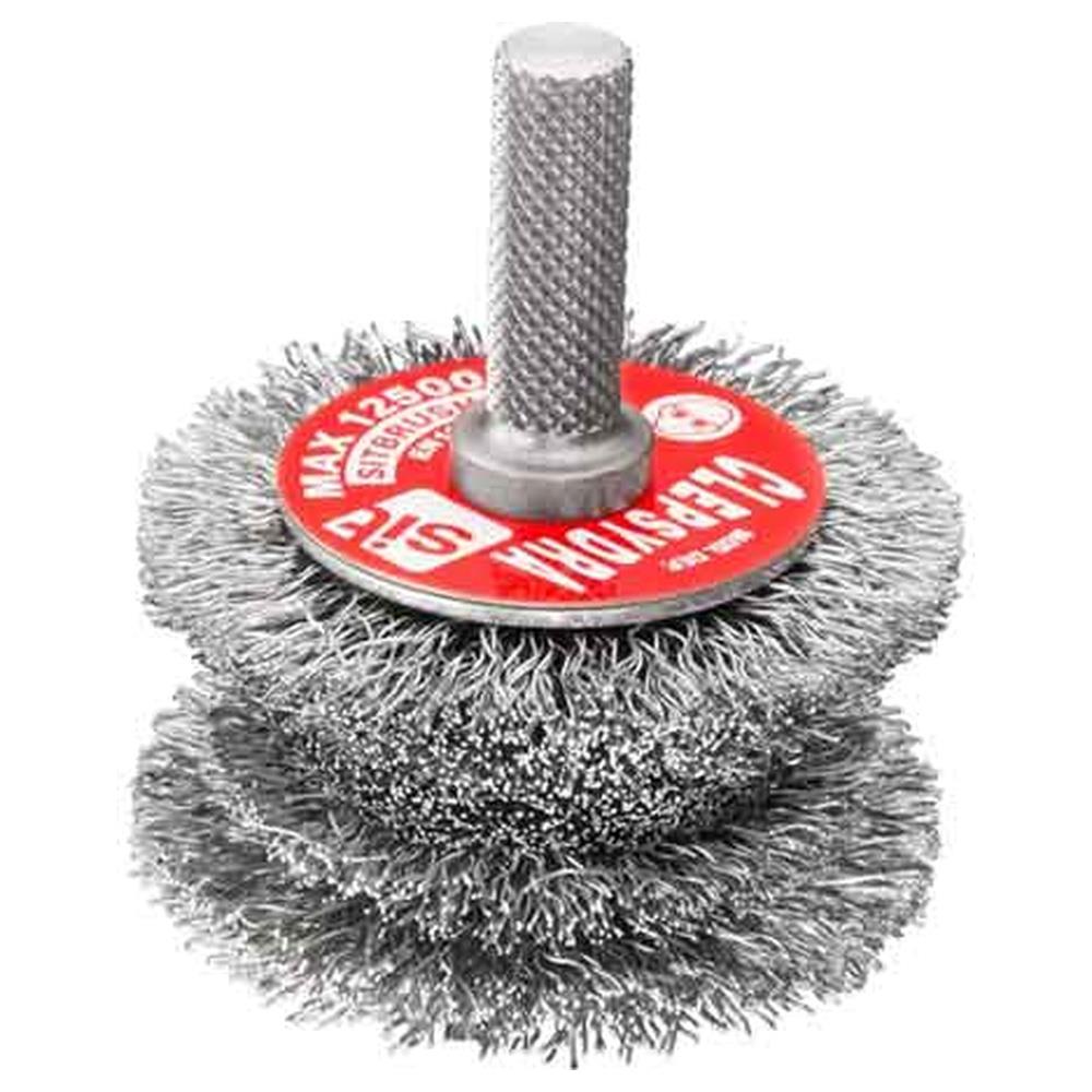 spazzola circolare con gambo clepsydra sit ø 60x30 mm