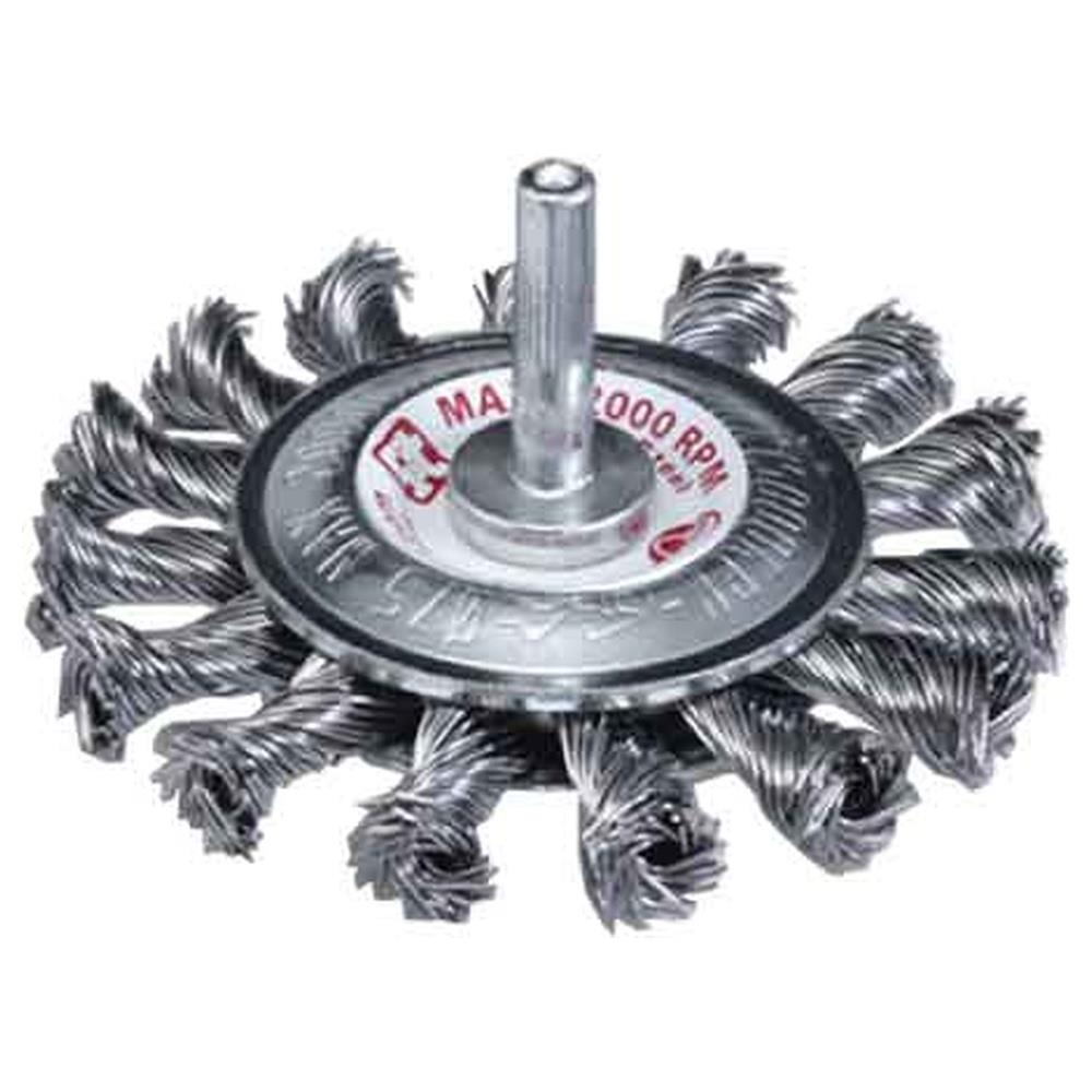 spazzola circolare ritorta con gambo sit ø 70 mm