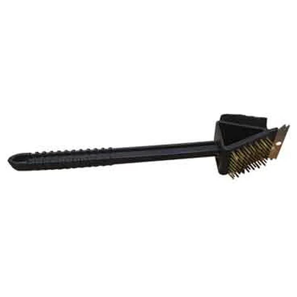 spazzola doppia per barbecue cardinale  35,5 cm